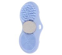 IWOWHERO Tappetino per Doccia in Silicone Antiscivolo con Ventose, Massaggiante ed Esfoliante per Piedi e Schiena, Cuscinetto la Pulizia dei Piedi nella Vasca, per Bagno Sicuro