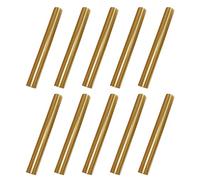 IWOWHERO Tappi in Metallo per Penne Nail Art 10 Pezzi Cappucci Antipolvere per Pennelli Unghie Protezione Puntale per Manicure e Accessori Salone Bellezza