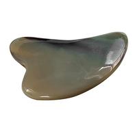 IWOWHERO Tavola Guasha per Massaggi Strumento Multifunzionale in Corno di Bue Adatto per Viso Collo e Corpo Pratico da Usare Casa Viaggio come Regalo di Bellezza