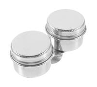 IWOWHERO Tazza Doppia Acciaio Inossidabile con Contenitore per Pulizia da Pittura per Olio Portatile e Resistente