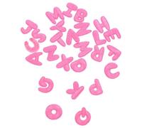 IWOWHERO Toppe Lettere da Stirare Ricamate 26 Pezzi Set Completo Alfabeto Termoadesive per Abbigliamento Cappelli Jeans Borse Fai da Te Artigianato Riutilizzabili per Tutte le Età