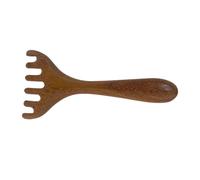 IWOWHERO Wooden Scalp Massager Comb in Natural Wood Wide Tooth Acupoint Massage Tool For Head Meridian Care Portable Hair Massage Brush For Daily Relaxation And Fatigue Relief