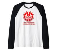 IWW UNA LESIONI A UNO È UN LESIONE A TUTTI I ROSSI Maglia con Maniche Raglan