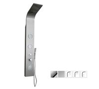 Ix Box Shower Colonna Doccia Attrezzata Spirit in Acciaio Inox Con Cascata - CONFEZIONE: 1 pz., Finitura: Cromo Lucido