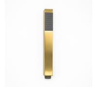 Ix Box Shower Doccetta Ottone Quadrata Per Doccia e Vasca Omega - CONFEZIONE: 1 pz., Finitura: Oro Satinato