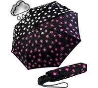 iX-brella First Class - Ombrello con custodia - grande e stabile resistente agli uragani, Taschenschirm Auf-Zu-Automatik