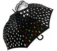 iX-brella First Class XL - Ombrello automatico in fibra di vetro, 110 cm, ribaltabile, Ombrello automatico