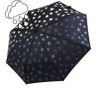 iX-brella Mini Ultra Light - Ombrello tascabile da donna con grande copertura - extra leggero, Taschenschirm Handöffner