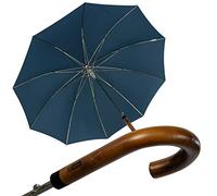 iX-brella Ombrello automatico da uomo con manico rotondo in vero legno
