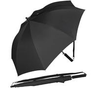 iX Brella, ombrello con tracolla a spalla, l'automatico permette di avere le mani libere Nero nero 100 cm
