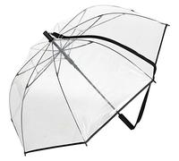 iX Brella, ombrello con tracolla a spalla, l'automatico permette di avere le mani libere Trasparente trasparente 100 cm