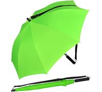 iX Brella, ombrello con tracolla a spalla, l'automatico permette di avere le mani libere Verde verde 100 cm