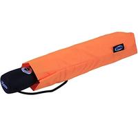 iX-brella Ombrello tascabile leggero e solido con accensione automatica, classe media, arancione-fluo , 95 cm, Ombrello tascabile automatico