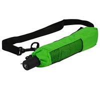 iX-brella Ombrello tascabile XXL con borsa a tracolla, verde fluo, 115 cm, Ombrello tascabile XXL