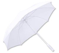 iX-brella Ombrello XXL in fibra di vetro da golf, automatico, bianco