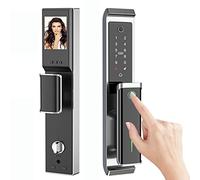 IXART Serratura Smart Porta Blindata, Serratura Elettronica con Controllo App,Serratura della Porta biometrica, Serratura della Porta di Sicurezza Elettronica per casa Camera da Letto Ufficio