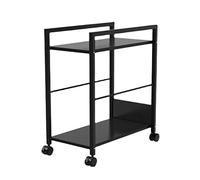 IXART Supporto da CPU/Porta CPU Supporto for pc a Doppio Strato CPU Fantascromele for Torre mainframe Porta mainframe Box con Ruote con Ruote Supporto per PC Case