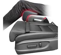 IXART Supporto Gambe Modifica seggiolino Auto, Cuscino per Gamba di Estensione del Supporto della Coscia, Cuscini per sedili estesi per Auto,utilizzato in Automobili, Autobus, Treni, uffici,Black