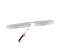 Ixaundd Auto Terza Luce Stop Freno Universal Car LED Livello di Montaggio Alto Terzo 3RD Arresto del Freno Fanale Posteriore Rosso 12V 42CM Accessori Ricambio per Auto(Bianco)