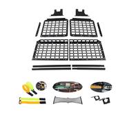 Ixaundd Portabagagli Posteriore Tronco per Suzuki per Jimny JB74 2019 2020 2021 2022 2023 Modifica Pannello Portaoggetti Posteriore Porta Detriti Pannello Portaoggetti Modulare(1-Layer Shelves)
