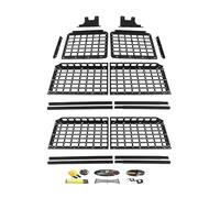 Ixaundd Portabagagli Posteriore Tronco per Suzuki per Jimny JB74 2019 2020 2021 2022 2023 Modifica Pannello Portaoggetti Posteriore Porta Detriti Pannello Portaoggetti Modulare(2-Layer Shelves)