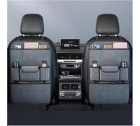 IXEUYN Auto Organizer per Renault Clio Williams 1993-1996, Portaoggetti Multifunzionale con Tasche Multiple Impermeabile Pieghevole Organizzatore Seggiolino,Gray-Two