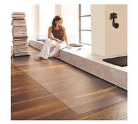 IXIETY Tappeto Salvapavimento Trasparente, 2mm,Protezione Parquet Pavimenti Duri Resistente Antiscivolo AntiGraffio Misura A Scelta Salva Parquet Tappetino,65/85/105/125/145cm di Larghezza, 100-600cm