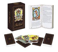 IXIGER Mazzo di carte per tarocchi con guida, 78 carte classiche per tarocchi di dimensioni standard 12,1 x 7 cm, mazzi di carte per tarocchi Riginal per principianti ed esperti, gioco di carte per il