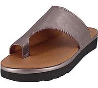 IXII Sandali da donna per alluce valgo, per alluce valgo, infradito ortopediche, con supporto per l'arco del piede, antiscivolo, estivi