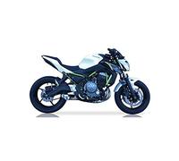 IXIL Hyperlow Black XL in acciaio inox, Impianto Completo per Kawasaki Z 650, 17 (Euro4)