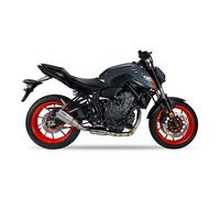 Ixil Yamaha Mt-07 1111258 Not Homologated Full Line System Argento Not Homologated