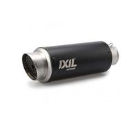 IXIL RC3B Silenziatore Slip-On in Acciaio Inox Nero, nero