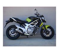 IXIL silenziatore in acciaio inox Hyperlow-SFV 650 Gladius, 09-12, Dualexit, argento