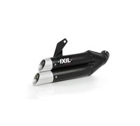 Silenziatore posteriore IXIL nero nero XL per KAWASAKI - 900, 17- (Euro4), nero