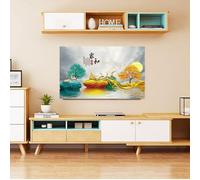 IXMLDAXD copertina televisiva, Copertura for TV LCD, schermo televisivo, tessuto morbido, resistente alla polvere, protezione for la decorazione della casa(A,75IN(175X100CM))
