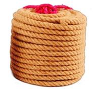IXMLDAXD Corda di Iuta, spago di Iuta, Corda di Iuta Corda di Canapa 24mm X 10M Corda di Sisal E Spago di Iuta Spessa for Il Giardinaggio Il Campeggio Decora Il Fascio(20MM 10M)
