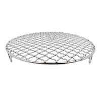 IXMLDAXD griglia BBQ, Lamiera for griglia da Forno in Filo di Acciaio Inossidabile 201, Griglie da Forno in Filo Tondo in Acciaio Inossidabile for Il Raffreddamento della Cottura al Forno,(180mm)