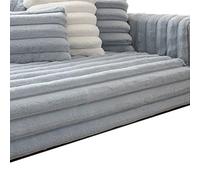 IXMLDAXD Il divano, 1 pezzo, copridivano antiscivolo for 2-3 cuscini, morbidi e spessi(Grey,90x210cm)