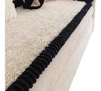 IXMLDAXD Il divano, 1 pezzo, copridivano antiscivolo for divano a 3 cuscini, adatto agli animali domestici, cuscinetti spessi(White,70x120cm)