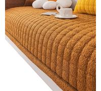 IXMLDAXD Il divano, Copridivano a griglia, protezione for divano, copridivano lavabili antiscivolo for animali domestici, for la casa, for cani e gatti(Brown,90x180cm)