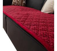 IXMLDAXD Il divano, Copridivano antiscivolo spessi for 2-3 cuscini, protezione for(Red,70cmx150cm)