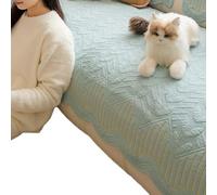 IXMLDAXD Il divano, Copridivano for 2-3 cuscini, copridivano for cani, lavabile antiscivolo(Blue,90cmx260cm)