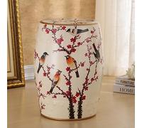 IXMLDAXD Il Tamburo di Ceramica, Sgabello Decorativo da Giardino, Sgabello for la casa, Tavolo Portatile, Decorazione for Soggiorno, utilizzato in Varie Occasioni Interne ed Esterne(C)