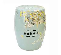 IXMLDAXD Il Tamburo di Ceramica, Sgabello for Tamburo in Ceramica, Sgabello da toeletta, molo Ricamato, Sgabello Decorativo da Giardino, Adatto for Giardino, Patio, Prato, casa for Interni ed Esterni