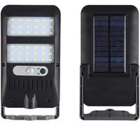 IXMLDAXD Lampada Solare, 36 COB SMD Luce di inondazione Solare con sensore di Movimento PIR Lampada da Parete for Esterni a LED Proiettore Faretto da Giardino Lampione Stradale(36led)
