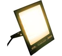 IXMLDAXD Lampada Solare, Lotto Proiettore a LED Proiettore for Esterni Faretto IP67 Lampione Stradale Illuminazione for Giardino, Cortile, Garage, Porte(Warm White,20W)