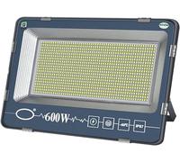 IXMLDAXD Lampada Solare, Luci di inondazione a LED for Esterni 600W 1000W, Luci di Sicurezza 6500K Luce Bianca positiva 40000lm, Faro da Lavoro a LED 220V IP67 Super Luminoso(6 PCS,600W)