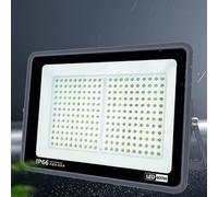 IXMLDAXD Lampada Solare, Luci di Sicurezza a LED da 50-400 W, 6000 K, Illuminazione ad Alta luminosità for Cortili, Giardini, stadi, parchi Giochi(400W)