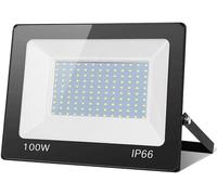 IXMLDAXD Lampada Solare, Luci di Sicurezza Super Luminose for Esterni UltraSottili da 3,5 cm, Faro a Luce Bianca for Giardino, Garage, Fabbrica, Magazzino di Lusso
