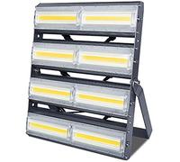 IXMLDAXD Lampada Solare, Proiettore da 1000 W, Faretto da Esterno IP65, Area di Irraggiamento di 300 Metri Quadrati, Lampada Antideflagrante ad Alta Potenza(Yellow White Light)